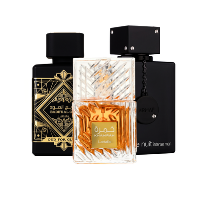 Zestaw 3 Perfum | Club de Nuit Intense Man + Oud for Glory + Khamrah 100 ml