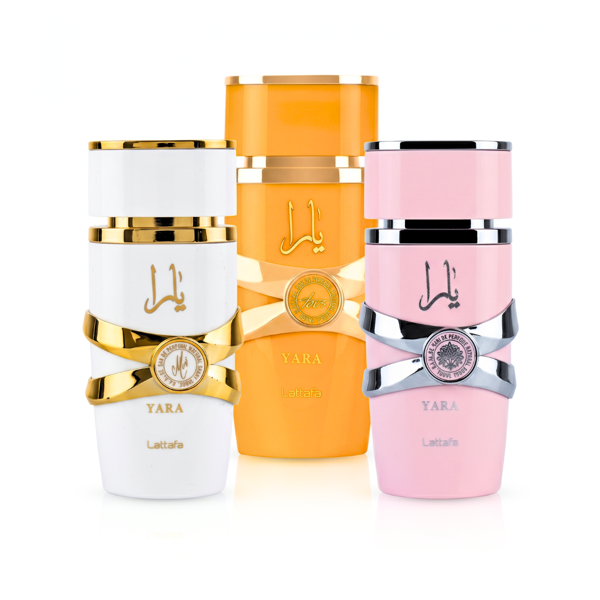 Zestaw 3 Perfum | Yara (Rosa) + Yara Tous + Yara Moi 100 ml