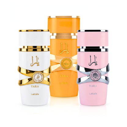 Zestaw 3 Perfum | Yara (Rosa) + Yara Tous + Yara Moi 100 ml